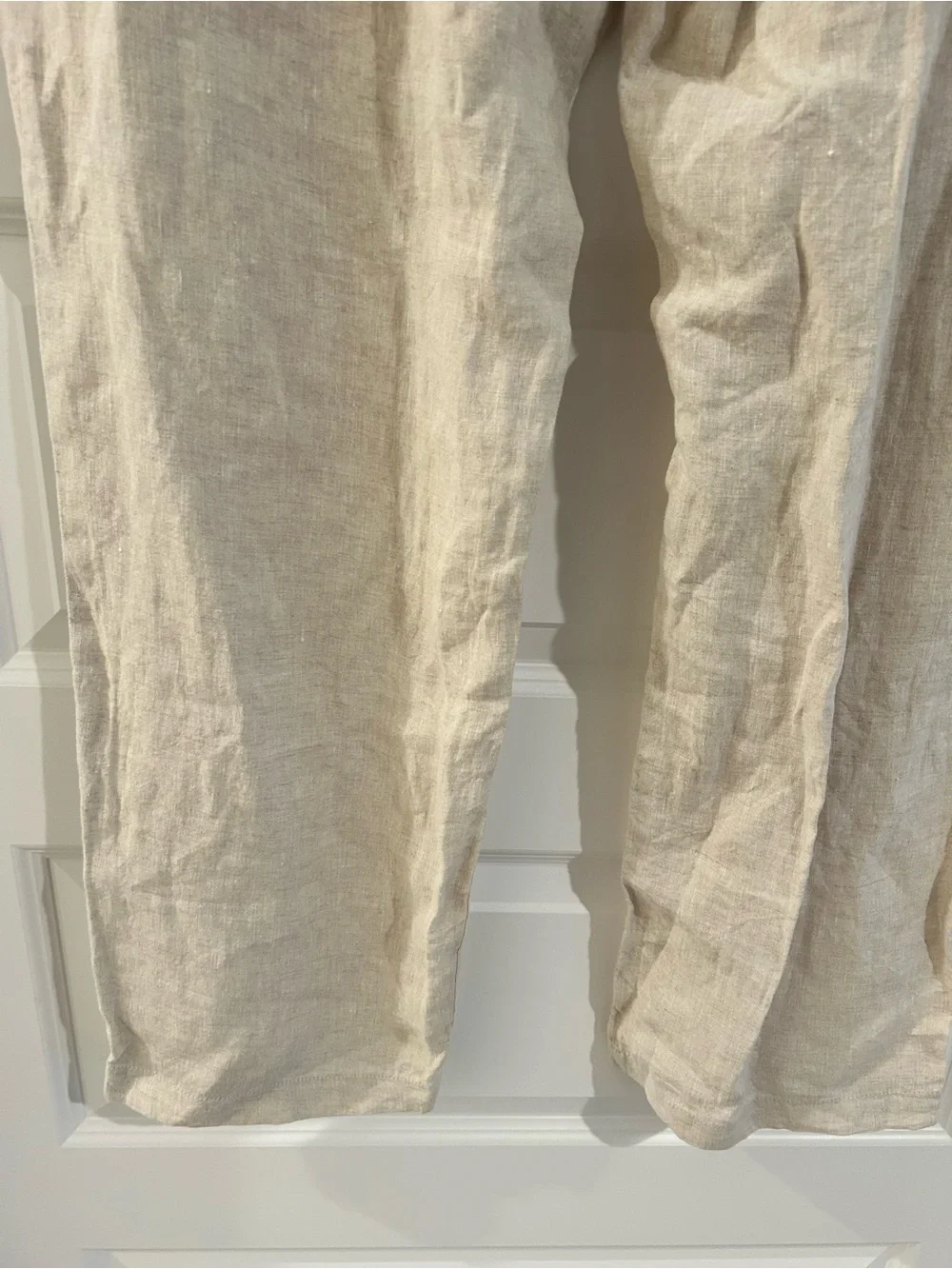 Perry Ellis Men’s Linen Pants Oatmeal Tan Size 40